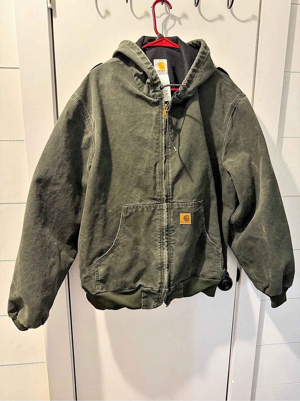 Carhartt J24 MOS Men's Faded Black Jacket XL